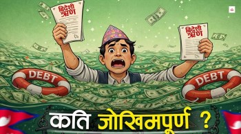 २८ खर्ब ऋण : नेपाल सेफ छ कि पासोमा पर्दैछ ?