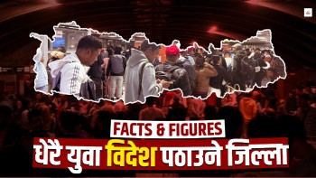 वैदेशिक रोजगारीमा कुन जिल्लाबाट जान्छन् धेरै युवा ?