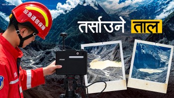 कति खतरनाक छ भोटेकोशीको शिरमा बनेका दुई ताल ?