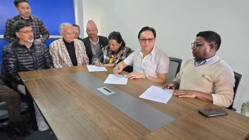 रास्वपा छाडेकै दिन सन्तोष परियारले गरे बाबुराम र जनार्दनसँग सहमति