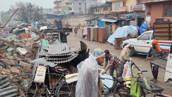 काठमाडौंका बाँकी सुकुम्बासी बस्तीमा वैशाख १८ गते डोजर 