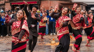 इन्द्रजात्रामा एक्स्ट्रिम इनर्जी ड्रिंक र द लोकलको साँस्कृतिक कार्यक्रम 