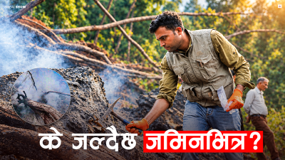 कसरी निभाउने ६ महिनादेखि भीरमा लुकेको आगो ? पानी हाल्दा झनै जोखिम