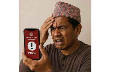 तीन हप्तादेखि कष्ट भोग्दै हिमालयन बैंकका ग्राहक