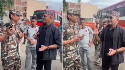सेना नै रिसाउने गरी सांसद राजु पाण्डेले के गरे ? 