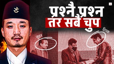 गृहमन्त्री सुदनलाई हटाउन किन डराए रास्वपा र बालेन ?