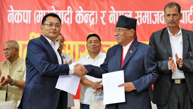 माओवादीमा फर्किए गंगानारायण