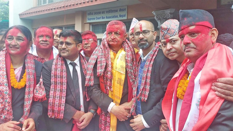 नेपाल बारको अध्यक्षमा सत्तारुढ निकटको प्यानल नै निर्वाचित