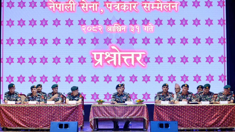 सेनाले भन्यो : चुनावका लागि सुरक्षा चिन्ता हुन्न 