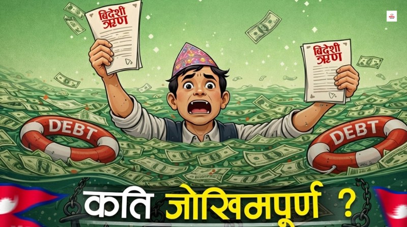 २८ खर्ब ऋण : नेपाल सेफ छ कि पासोमा पर्दैछ ?