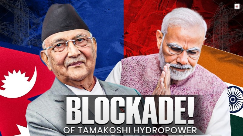 भारतीय ‘नाकाबन्दी’ खेपिरहेको एक आयोजना 