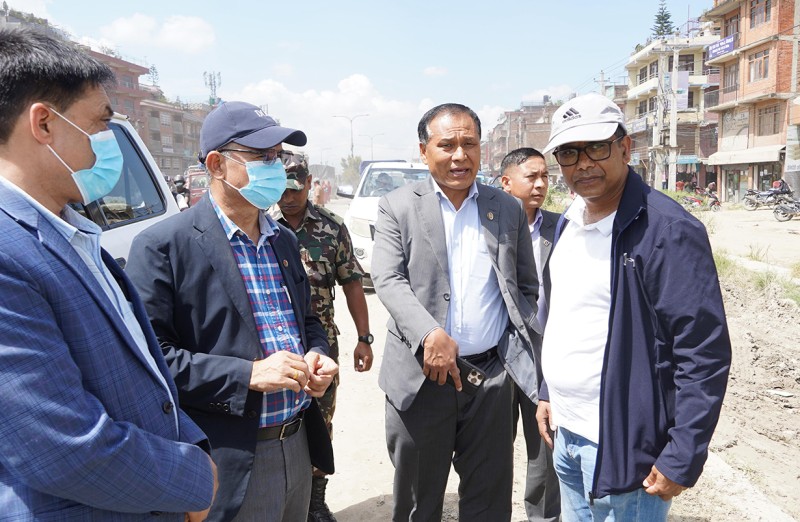 जीर्ण सडक अनुगमनमा कुलमान, धुलिखेल पुगेर भने–छिटो सक्नू