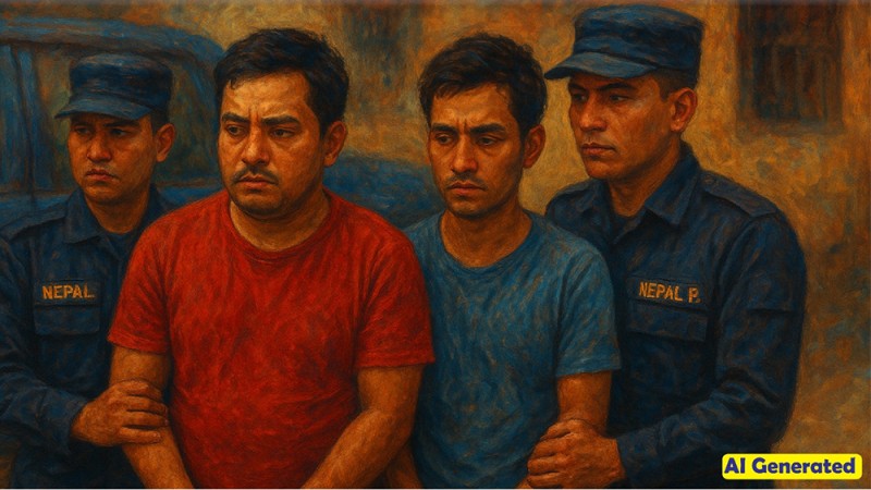 प्रहरी हुँ भन्दै घरभित्र गएर मोवाइल लुटपाट, २ जना पक्राउ 