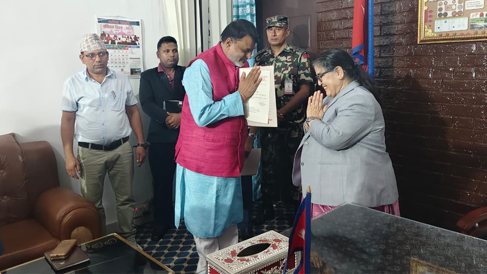 मधेशको मुख्यमन्त्रीमा जितेन्द्र सोनल नियुक्त