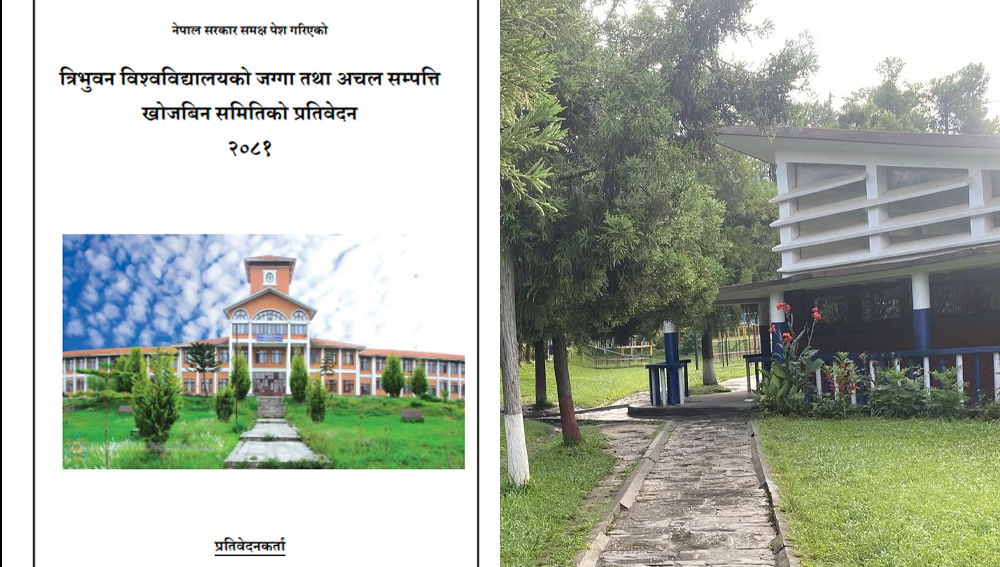 त्रिविको जग्गा कब्जा गर्नेमा प्राध्यापक संघदेखि नगरपालिकासम्म (पूर्णपाठ)