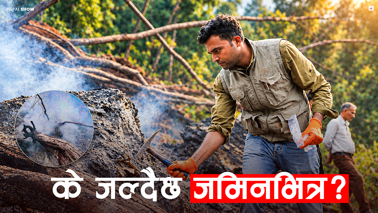 कसरी निभाउने ६ महिनादेखि भीरमा लुकेको आगो ? पानी हाल्दा झनै जोखिम