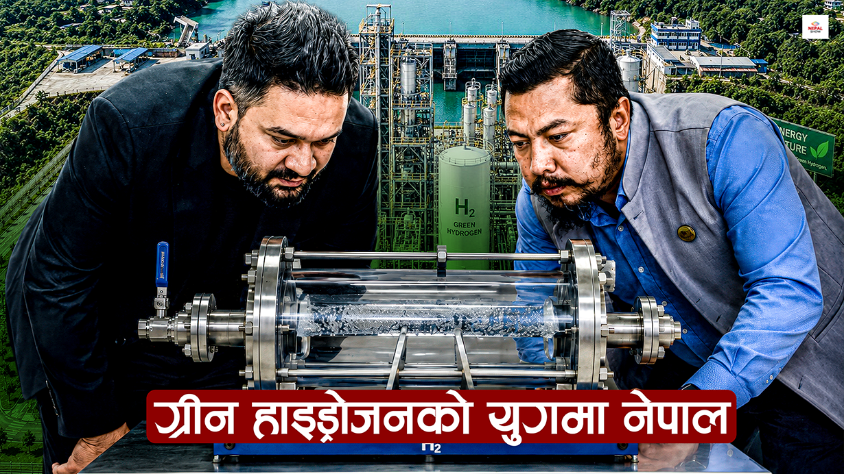 नेपालकै पहिलो ‘ग्रीन हाइड्रोजन’ प्लान्ट, बन्ला पेट्रोलको विकल्प ?